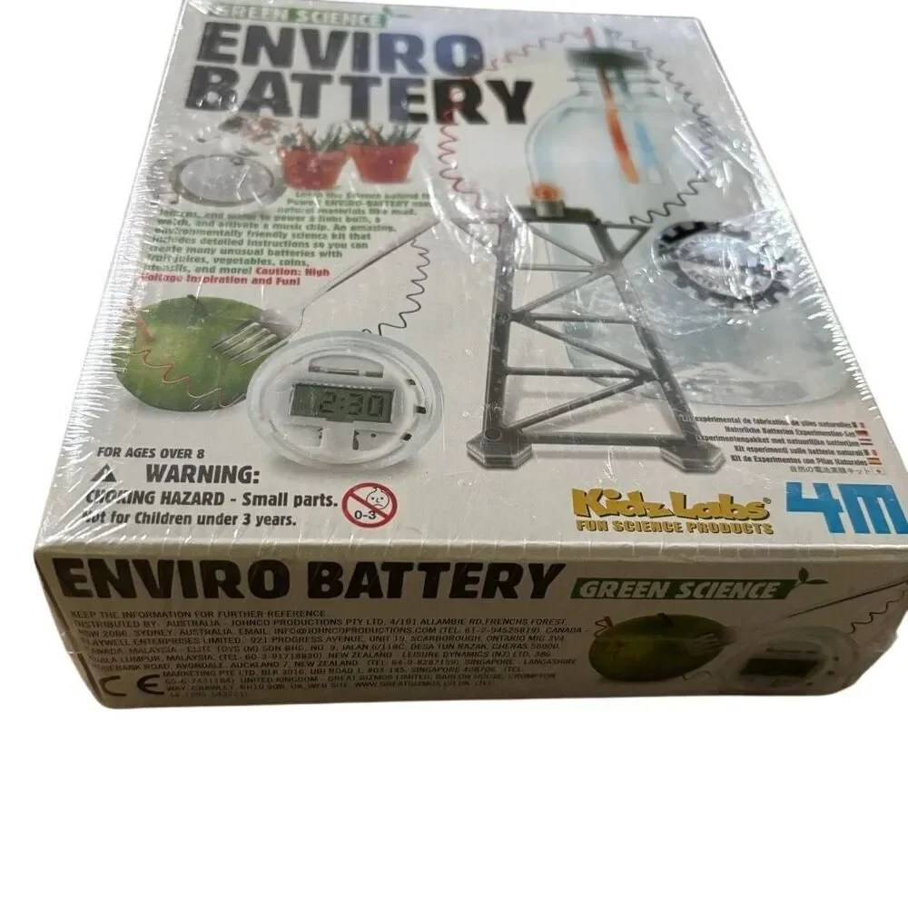 Green Science Environment Battery Kidz Labs Science Product *New*